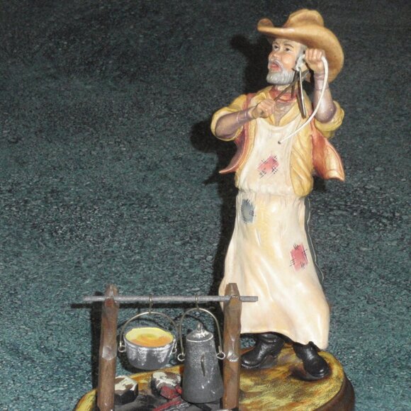 Anri John H Kittelson Supper Time Camp Fire Cowboy 8